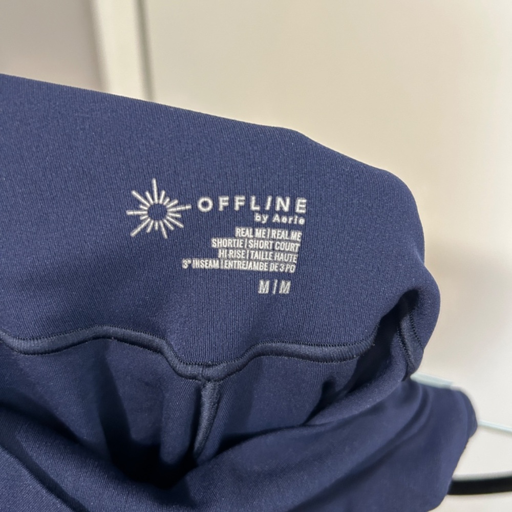 OFFLINE By Aerie Real Me High Waisted Crossover 3" Bike Short